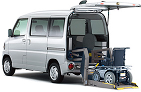 ミニキャブ･タウンボックス車いす仕様車(テールゲートリフト式)[U60系]
                        《生産終了》