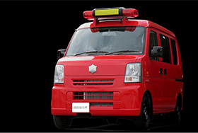 軽ワンボックスバン消防指令車 [三菱DS64V型]